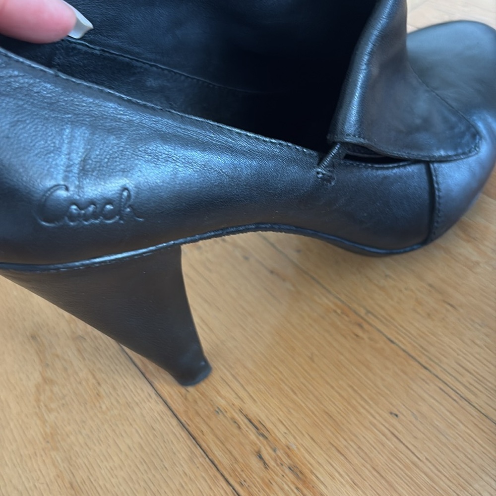 Coach Leather Alexandria Heels - Picture 2 of 6